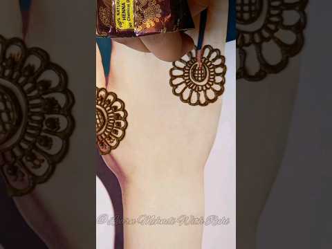 Flower jewellery mehendi #mehndi #learnmehndiwithruhi#shortsviral