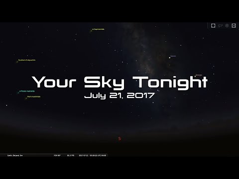 Your Sky Tonight - July 21, 2017