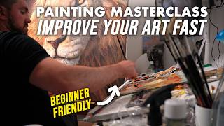 Learn Acrylic Painting Fast | 10 Tips for Realism