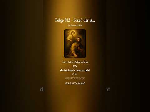Folge 812   Josef, der stille Begleiter