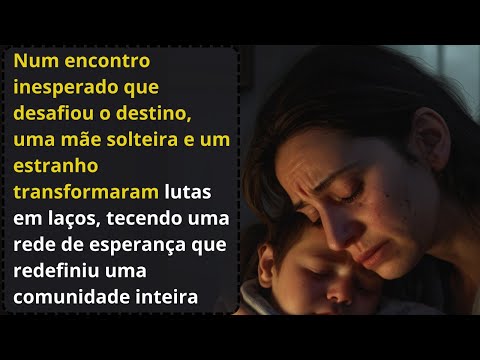 Ela Corria Pelas Ruas com Filhos foi quando Encontrou o Estranho Mal Sabiam Eles o Milagre que iria.