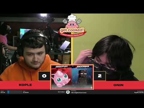 Get Cooked Top 32: Kople (King K. Rool/Jigglypuff) vs Onin (Enderman)