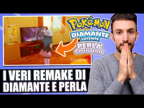 REAZIONE al "VERO" TRAILER di POKÉMON DIAMANTE LUCENTE e PERLA SPLENDENTE - Ecco cosa ne penso