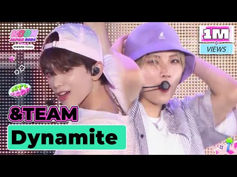 [KCON JAPAN 2024] &TEAM - Dynamite (원곡: BTS) | Mnet 240620 방송