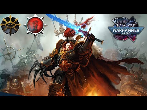 TOTAL WAR WARHAMMER 40K - Chaos Space Marines Lore, Legendary Lords, and Battle Tactics
