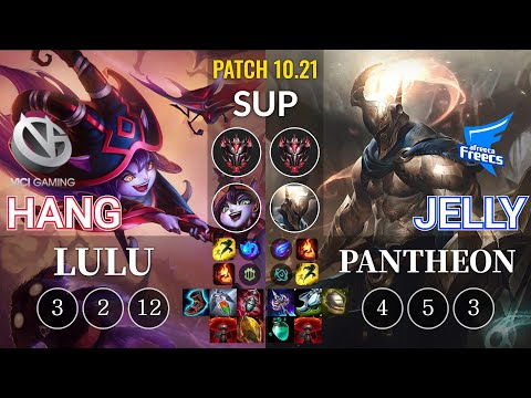 VG Hang Lulu vs AF Jelly Pantheon Sup - KR Patch 10.21