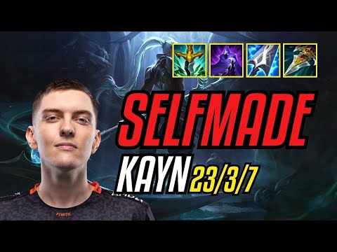 SELFMADE - KAYN vs NIDALEE JUNGLE - EUW GRANDMASTER - PATCH 11.7