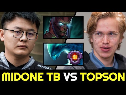 MIDONE vs TOPSON — Terrorblade vs Morphling 100% Destroy 7.27 Dota 2
