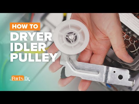 How to replace the idler pulley assembly part # DC93-00634A on a Samsung dryer