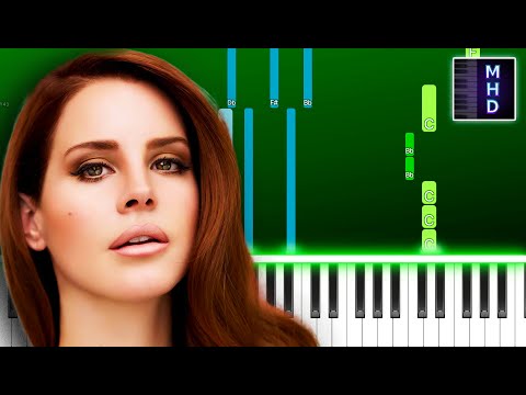 Lana Del Rey - Brooklyn Baby (Piano Tutorial Easy)