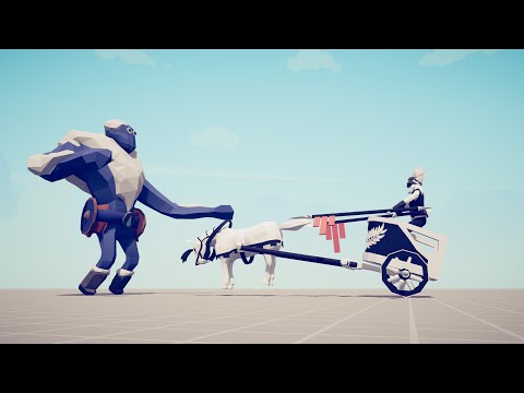 WHITE CHARIOT vs EVERY UNIT - Totally Accurate Battle Simulator TABS