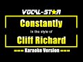 Constantly - Cliff Richard - (Karaoke Version With Lyrics) | Vocal Star Karaoke