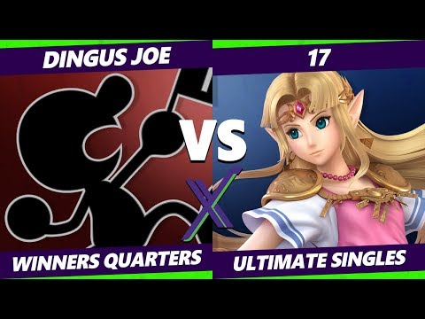S@X 341 Winners Quarters - Dingus Joe (Game & Watch) Vs. 17 (Zelda) Smash Ultimate - SSBU