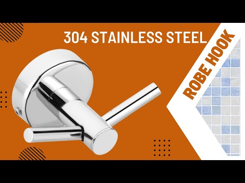 Stainless steel doyours ruby series robe hook