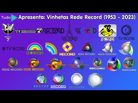 [2ª AT] Cronologia #152: Vinhetas Rede Record (1953 - 2023)