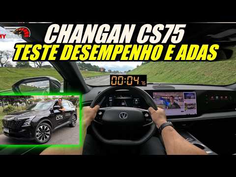 CHANGAN CS75 2027 TESTE DE DESEMPENHO E ADAS! Quanto custa manter e todos detalhes