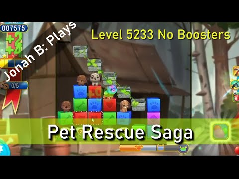Pet Rescue Saga Level 5233 No Boosters