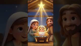 👶Baby Jesus Is Born | Christmas Miracle | Kids and Toddlers – Nursery Rhymes ⭐ #biblesongsforkids