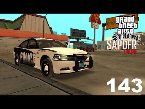 MTA SA: SAPDFR Online Gameplay 143 (Charging on a Stick)