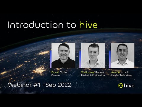 Introduction to Hive (Webinar #1)