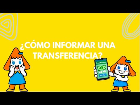 Miniatura del tutorial Cómo informar una transferencia