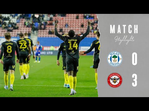 Match Highlights: Wigan Athletic 0 Brentford 3