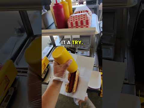 Offering a Hotdog