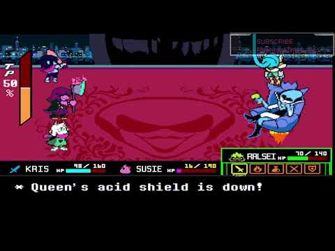 DELTARUNE CHAPTER 2 | QUEEN BOSS FIGHT (First Phase) [No Spoilers]
