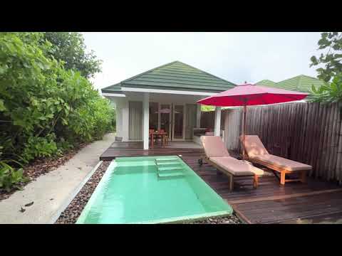 BEACH VILLA AT SIYAM WORLD, MALDIVES ROOM TOUR