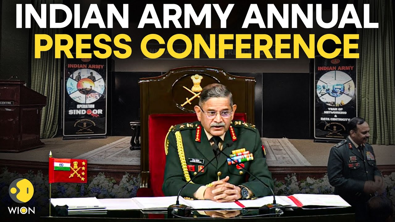 Indian Army Press Conference 2026 LIVE: Upendra Dwivedi Holds Annual Presser | Operation Sindoor
