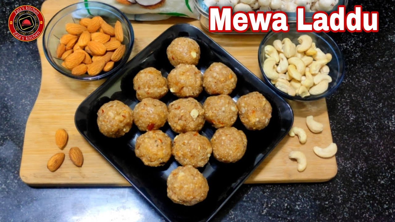 Mewa laddu recipe in hindi | Navratri Special Recipe | Dryfruit Laddu | Upvas ki recipe