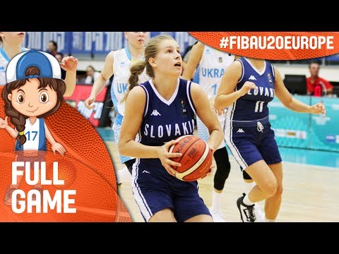 Ukraine v Slovak Republic - Full Game - FIBA U20 Women's European Championship 2017 - DIV B