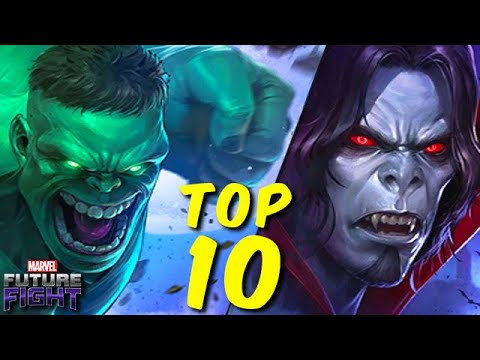 Top 10 BEST Combat Type Heroes in Marvel Future Fight (2021)