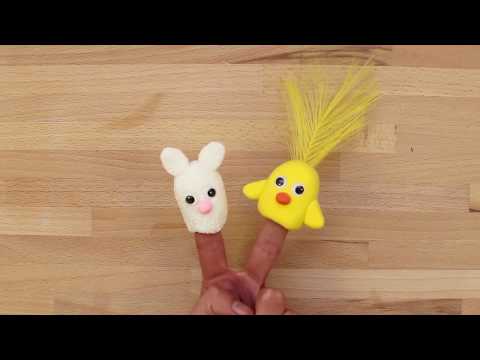 How to make finger pads (from Easter minikit)