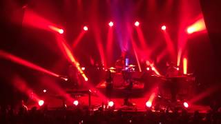 Oil and water (live) -Lights