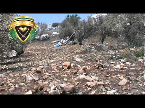 استهداف تجمعات قوات النظام في جبل الأكراد في ريف اللاذقية بواسطة قذائف الهاون من قبل لواء البتار