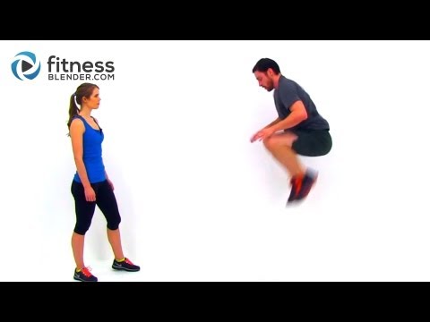 Lower Body HIIT for Strong Legs Fitness Blender HIIT Man Workout