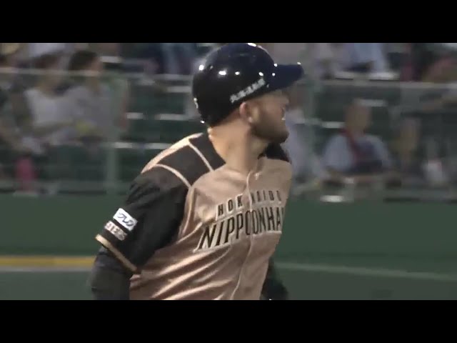 【3回表】ファイターズ・レアード リーグトップの32号先制弾!! 2016/9/2 Bs-F