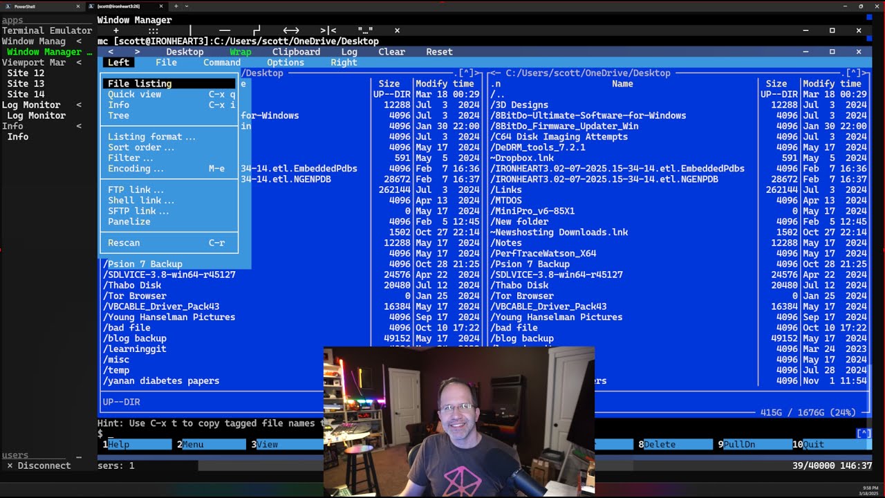 VTM is a based open-source text-based desktop environment that pushes Windows Terminal to the limit