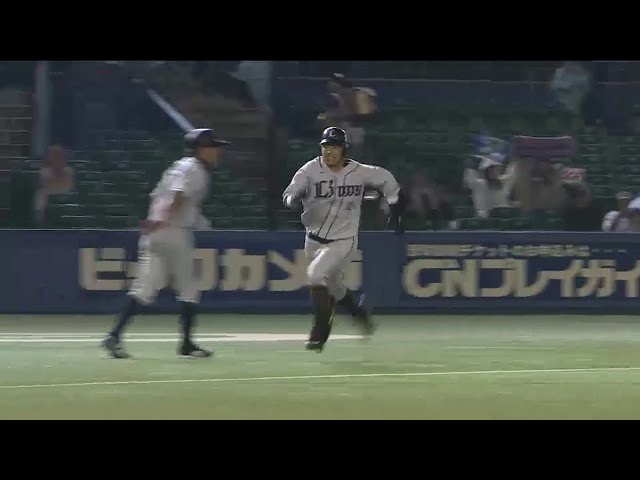 【1回表】ライオンズ・浅村 相性良いマリーンズ・藤岡から先制打!! さらに相手エラーで自らも帰還 2014/9/8 M-L