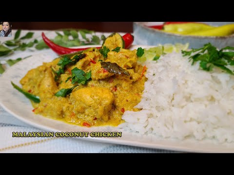 Easy Malaysian Coconut Chicken | Chicken Recipes for Dinner #chicken #malaysianfood