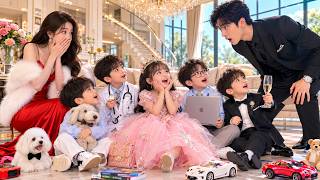 Five genius kids found CEO dad, ruined his wedding to a bad woman,reunited the family.