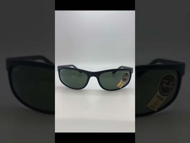 Vídeo relacionado con Ray-Ban Predator 2 Gafas de sol, Redondas, 62, Black/Matte Black