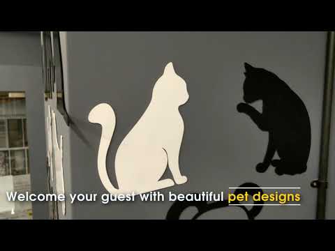 Laser Cut Pet Design For Gate Addon | Laser Cutting Animal Design | Laser Cutting Pet Design SG