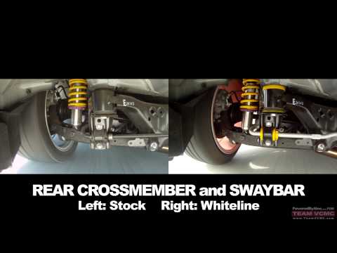Team VCMC FR-S - AutoX Video 4: Rear Crossmember and Swaybar