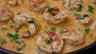 HOW TO COOK CREAMY SHRIMPS TO GET THE BEST FLAVOR FROM THE PRAWNS/SHRIMP |  FOR PASTA AND RICE