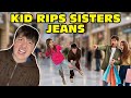 Kid Temper Tantrum Tears Sister S New Jeans Original