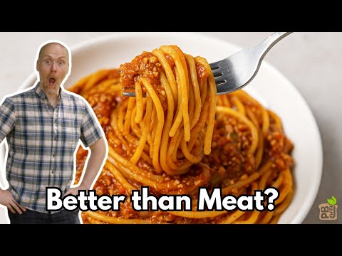Vegan Bolognese So Good You’ll Forget the Meat (WFPB)
