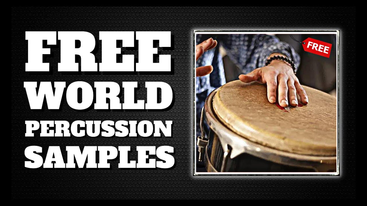 Percussion Sample Pack - Free sample pack || PRIVIDED BY MUSICRADAR