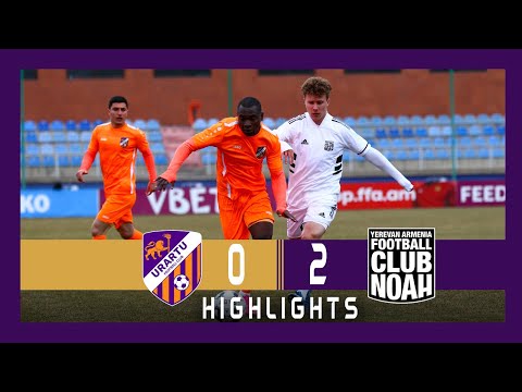 Armenian Cup, Quarterfinal 1st leg Urartu FC - Noah FC 0-2. Full Highlights